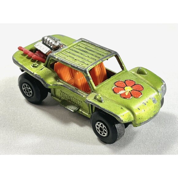 Vintage Matchbox Lesney Baha Buggy Superfast Green No.13 1971 - Picture 1 of 11